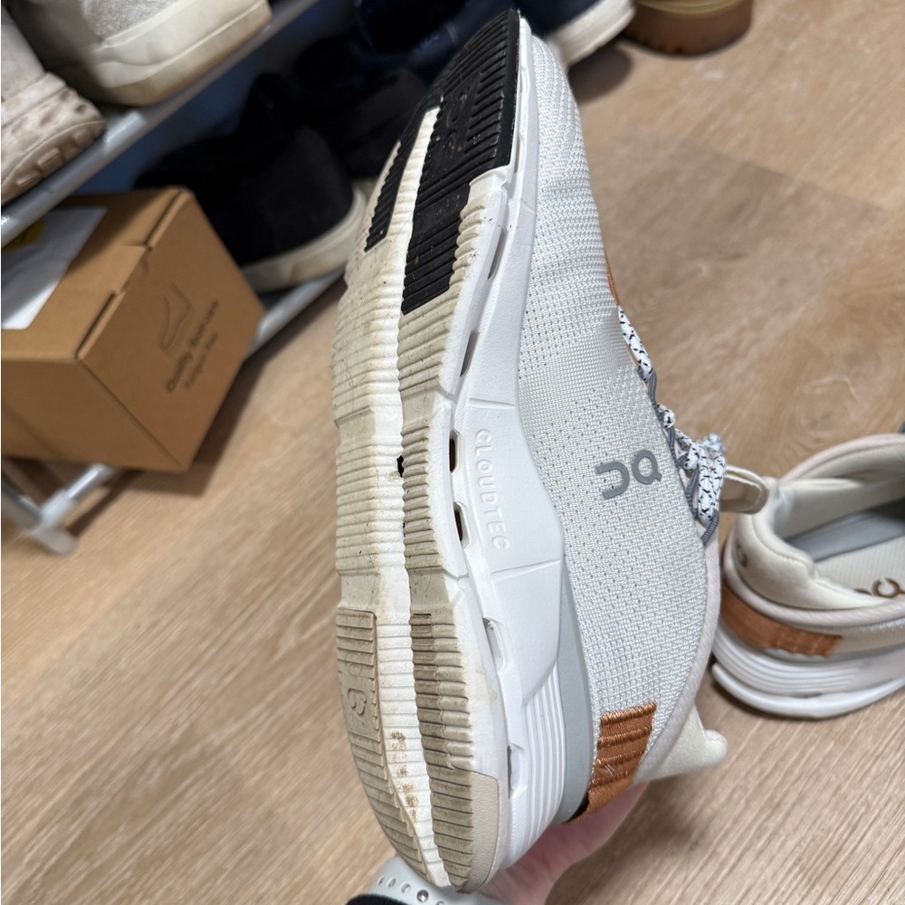 On running Cloudnova White Pearl Brown (Women’s) EU 39 - Picture 11 of 13
